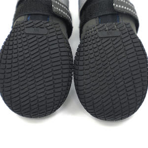 Botas de lluvia para perros Yearning Dog, suela suave, transpirables, de felpa, de goma, impermeables, antideslizantes, para exteriores (cuatro piezas de un conjunto) - Product Image 6