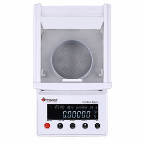 Balance semi-analytique KAB10L 61g x 0,01mg avec calibration interne, balance de pesage de laboratoire - Product Image 4