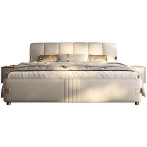 Modern Luxury Wooden Bedroom Up-holstered <strong>Beds</strong> king Size Double Soft <strong>Bed</strong> Frame Set with Storage <strong>Space</strong> <strong>Saver</strong> Comfortable Designs - Product Image 6