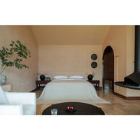 Ensemble de mobilier de chambre à coucher au design moderne personnalisé pour hôtels, appartements, villas - Lits de chambre à coucher portables pour usage commercial