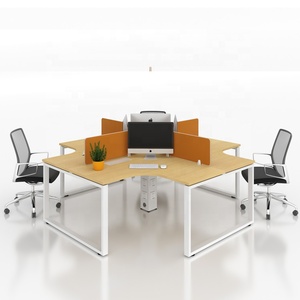 Guangzhou <span class=keywords><strong>BERSON</strong></span> muebles nuevo diseño patas de mesa de metal forma cruzada MARCO DE 4 asientos - Product Image 3