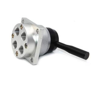 Vanne de commande manuelle pneumatique à trois positions et quatre voies K34R6-8/K34R6-8D/K34R6-8L, structure à bille haute température - Product Image 4