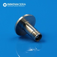 Connecteur coaxial de type HN avec montage à bride pour solution de traversée RF haute tension