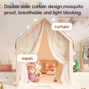 Adorable Tienda <span class=keywords><strong>de</strong></span> Juego Infantil con Diseño <span class=keywords><strong>de</strong></span> Cabaña <span class=keywords><strong>de</strong></span> Hongos para Niñas, Tienda <span class=keywords><strong>de</strong></span> Juego <span class=keywords><strong>de</strong></span> Cuento <span class=keywords><strong>de</strong></span> Hadas Roja y Blanca, Tienda <span class=keywords><strong>de</strong></span> Princesa para Niñas Pequeñas, Regalo <span class=keywords><strong>de</strong></span> Cumpleaños - Product Image 4