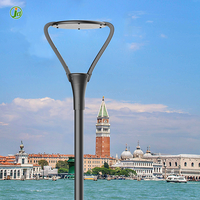 Lampadaire LED en aluminium IP66 pour extérieur, jardin, poteau, 60W 80W 100W AC en stock en Europe