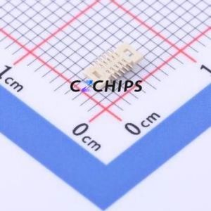 X0511WVS-10A-LPV01 Board-to-Board & Backplane Connector SMD,P=0.5mm Connector 10P 0.5mm Vertical Mount 2 - Product Image 2
