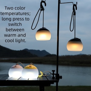 Lámpara de Camping Retro Multifuncional CZ Advanced, Lámpara de Camping de Silicona Impermeable, Se Puede Levantar o Colgar, Suave y No se Deforma - Product Image 5