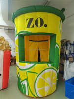 Stand de limonade gonflable commercial avec livraison gratuite, tente gonflable pour la vente