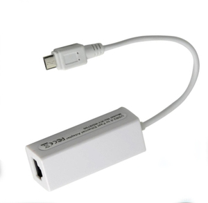 Adaptateur réseau <span class=keywords><strong>LAN</strong></span> Micro <span class=keywords><strong>USB</strong></span> 2.0 vers Fast Ethernet RJ45 100Mbps Blanc - Product Image 4