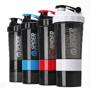 Custom Logo Bpa Free Spider Fitness Sports Gym <b>Shaker</b> Cup Protein <b>Shaker</b> <b>Bottle</b> with Protein Powder Pill Storage Compartment - Product Image 1