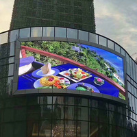 Module d'écran pliable carré Ultra mince intérieur 250*250mm Modules d'affichage à LED Aimant incurvé Fabricant
