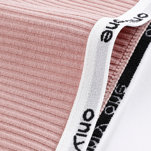 Slip da Donna in <span class=keywords><strong>Cotone</strong></span> a Righe Bianche e Nere con Logo in Vita - Product Image 4