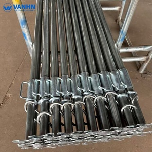 Poste de Soporte de Acero Fino Ajustable para Construcción, Soporte Combinado para Postes Vertidos, Soporte de Refuerzo Ajustable - Product Image 3