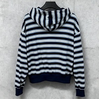 QIANSHI Sweat à capuche surdimensionné en molleton français épais 500 g/m² de haute qualité avec fermeture éclair et motif graphique pour homme