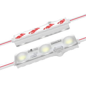ราคาถูก โมดูล LED 12V Samsung IP65 กันน้ำ 3LED 1.5W ความเข้มแสงสูง ปรับความสว่างได้ พร้อม SMD5730 สำหรับกล่องไฟ - Product Image 1