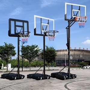 Mini <span class=keywords><strong>Canestro</strong></span> da Basket Portatile per Bambini con Ruote, Sistema di <span class=keywords><strong>Canestro</strong></span> Regolabile in Altezza per Interni ed Esterni - Product Image 5