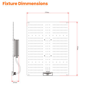 180 dmable w lm301h evo ספקטרום מלא הוביל לגדול לוח קוונטי אור עבור צמחים מקורה גנים הידרופוניים פרח צמיחת ירקות - Product Image 5
