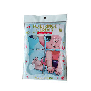 Rideau carré coloré brillant pour décoration de fête prénatale, rideau de porte à bloc imprimé pour baptême espagnol - Product Image 4