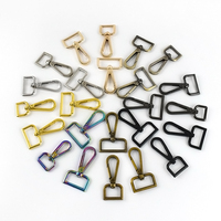 TENGZHANF2-10 Mousqueton pivotant 16-50mm pour carabine, crochet de sécurité, anneau porte-clés, quincaillerie en alliage, boucle de sac, accessoires pour sacs à main