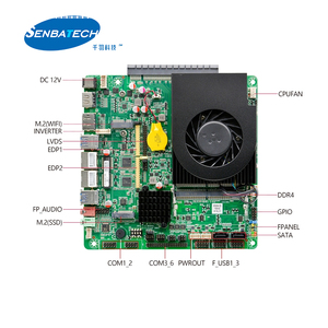 Placa Base <span class=keywords><strong>y</strong></span> Procesador, Placa Base Mini Itx, Lan 2 DDR4 Max, 64GB, <span class=keywords><strong>EDP</strong></span>, 10USB, 6COM, SATA3.0, M.2, PCIE X16 - Product Image 3