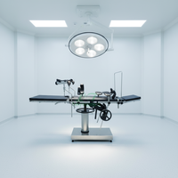 Table d'opération chirurgicale orthopédique manuelle LTST12 pour hôpital, table d'opération gynécologique et urologique