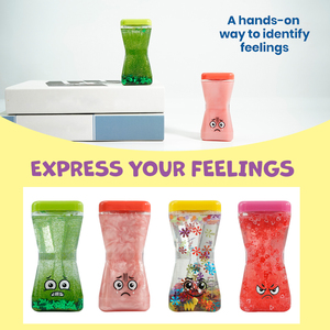 เครื่องตั้งเวลาถ่ายน้ำมันของเหลวแบบตั้งโต๊ะสีสันสดใสของเล่นฝึกประสาทสัมผัสสำหรับเด็กออทิสติก Botella de <span class=keywords><strong>Calma</strong></span> ของขวัญแปลกใหม่ - Product Image 6