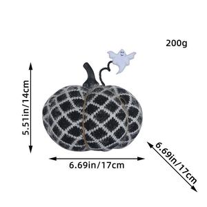 Adornos de <span class=keywords><strong>calabaza</strong></span> de Halloween Decoraciones para fiestas navideñas 2023 Transfronterizo Hecho a mano Poliéster <span class=keywords><strong>Calabaza</strong></span> Accesorios Precio de fábrica - Product Image 4
