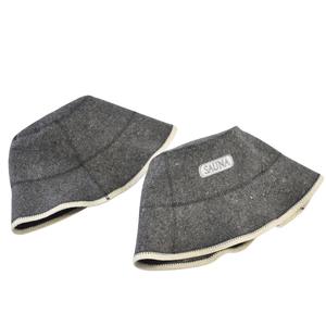 Chapeau <span class=keywords><strong>de</strong></span> sauna en laine avec logo brodé personnalisé pour la protection <span class=keywords><strong>de</strong></span> la tête lors <span class=keywords><strong>de</strong></span> la baignade - Product Image 4