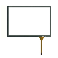 Panel Layar Sentuh Resistif Industri 10.4" 4-kawat 5-kawat Pabrik OEM Langsung MOQ Kecil Tahan Air Produksi Kustom