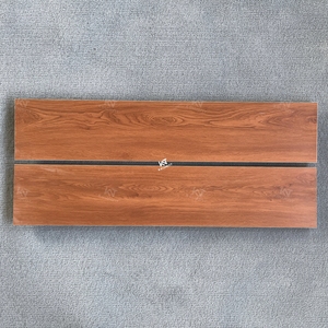 Azulejos de Cerámica para Piso con Aspecto de <span class=keywords><strong>Madera</strong></span>, Color Rojo Oscuro Marrón, Modernos y Económicos, para Sala de Estar, Venta al por Mayor - Product Image 3