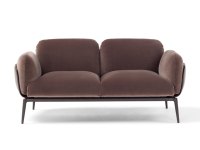 Modernes Hochwertiges Modulares Ecksofa mit Lärchenholzrahmen, Leinen-Leder-Couch für Wohnzimmermöbel in Apartments
