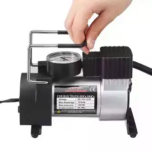 BF-666 Chinese manufacturer small portable 12V tyre air compressor tire tyre inflator pump car