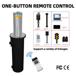 Allée en acier inoxydable Parking automatique électrique Bornes rétractables en hausse hydraulique Protection IP68 Cote d'impact K12 - Product Image 3