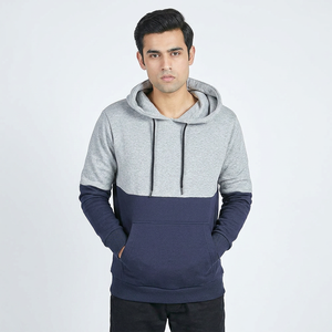 High Quality Winter Solid Front Logo Men's Fleece <b>Hoodies</b> Custom Pullover Breathable Quick Dry Cotton Blend Long Sleeve Clush - Product Image 1