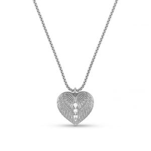 สร้อยคอชุบทองอัญมณีแฟชั่นสร้อยคอรูปหัวใจ - Product Image 4