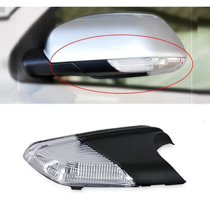 Volkswagen VW <span class=keywords><strong>Polo</strong></span> 2006-2011 Lampe de clignotant de voiture Nouvel état Rétroviseur d'aile de porte avec feu de position pour le côté - Product Image 2