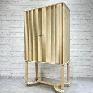 Muebles Nórdicos Modernos para Sala de Estar, Diseño de Armario de Dos Puertas, Armario de Almacenamiento de Madera - Product Image 2