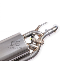 Système d'échappement Valvetronic OEM ODM pour Mercedes-Benz CLA250 W177 2.0T, silencieux SS304, amélioration des performances de l'échappement