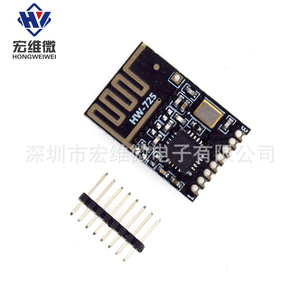 Módulo Inalámbrico Hongwei Micro NRF24L01, Transceptor 2.4G HW-725, Versión de Potencia Mejorada - Product Image 1