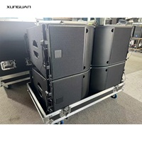 Système de sonorisation professionnel Line Array à double haut-parleur de 10 pouces avec moniteur M22, haute performance, pour scène, mariage, salle de réunion