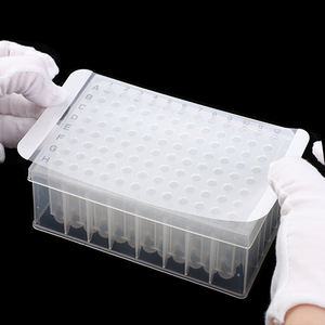 96 puits PCR Plaque Film D'étanchéité Respirant Transparent Adhésif OEM Personnalisable PP Fond Conique - Product Image 2