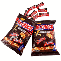 Mini envoltorio de almohada con logotipo impreso personalizado, papel de aluminio y plástico, sello trasero, bolsas de embalaje de Chocolate para barra de comida y dulces