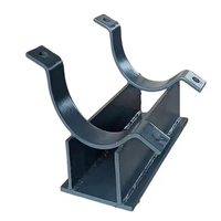 Colliers de serrage pour tuyaux en acier au carbone zingué, réglables, anti-corrosion, galvanisés à chaud, personnalisables OEM