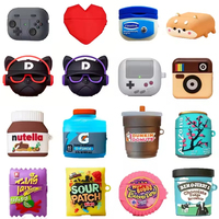 Vente en gros d'usine, étui pour écouteurs sans fil en silicone souple 3D de dessin animé pour Airpod Pro2, housse de protection complète pour écouteurs pour Airpod Pro