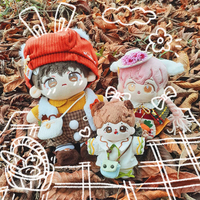 Personnalisé 20cm Kpop Idol Jeu à la mode Peluche Figure Amovible Accessoires PP Coton Rempli Anime Peluche Poupées