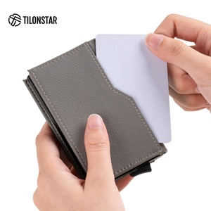 กระเป๋าใส่บัตร TILONSTAR หนังแท้ ดีไซน์ทันสมัย ขายดี สำหรับใส่บัตรเครดิต - Product Image 1