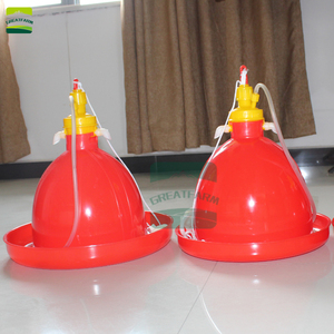 Tự động uống đài phun nước gia cầm trang trại màu đỏ bền công suất lớn chuông hình dạng plasson người uống - Product Image 4