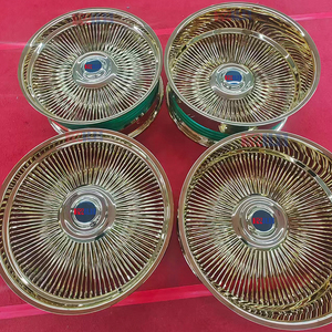 ล้อซี่ลวดโครเมียมสีทองขนาด 20/22/24 นิ้ว - Product Image 6