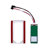 Meilleures ventes Variateur de lumière DC24V 4A 96W, Interrupteur tactile miroir à bouton unique, Capteur LED intelligent IP11 à deux fils, Réglage de la couleur, Détection 1-5mm