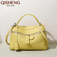 Sacs à bandoulière pour femmes en cuir véritable de luxe haut de gamme, sacs à bandoulière décontractés polyvalents, fermeture à glissière, imperméable, léger, sac à main